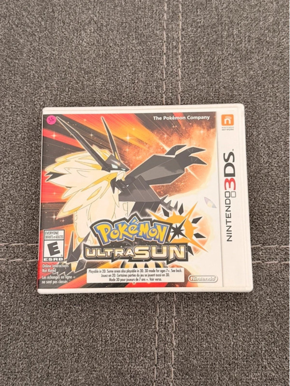 Pokémon Ultra Sun for Nintendo 3DS
